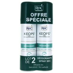 Keops Deod Spr Sec 24H 150Mlx2