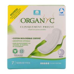 Organyc Serviettes Maxi Protect Bio 7