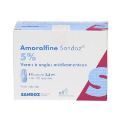 Amorolfine 5% Sand Vernis Fl 2,5Ml
