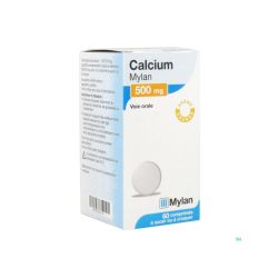 Calcium 500Mg Mylan Cpr Sucer 60