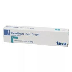 Diclofenac 1% Teva Gel Tub 50G