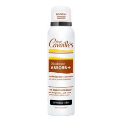 Cavailles Deodorant Abso+ Spray Invisible 150Ml