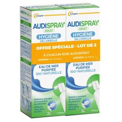 Audispray Adulte Spray 50Mlx2
