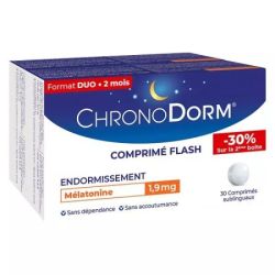 Chronodorm Mélatonine 1,9Mg Cpr Subl 2B/30