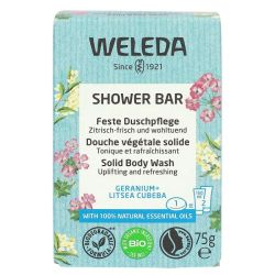 Weleda Savon Geranium + Listea Cubeba