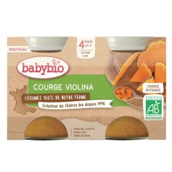 Babybio Courge VIOLINA 2X130G