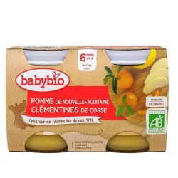 Babybio Pomme Clementines Des 6 Mois