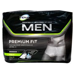 Tena Men Prem Fit Protec Urin Niv4 M Sach/12