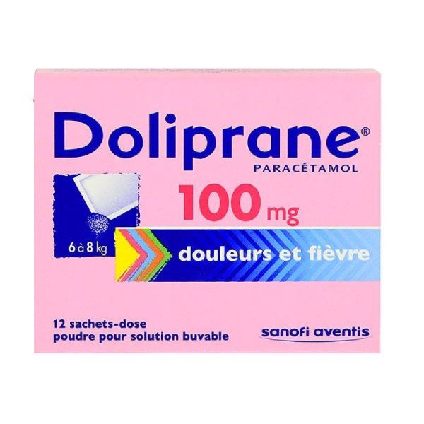 Doliprane 100Mg Sachet 12