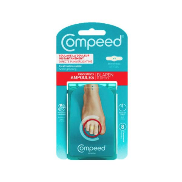 Compeed Ampoules Orteil 8