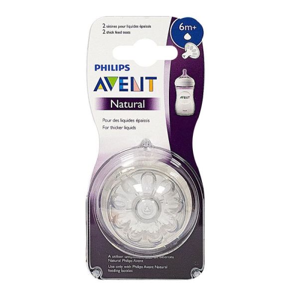 Avent Natural 2.0 Tét Spéc Liq Épais B/2