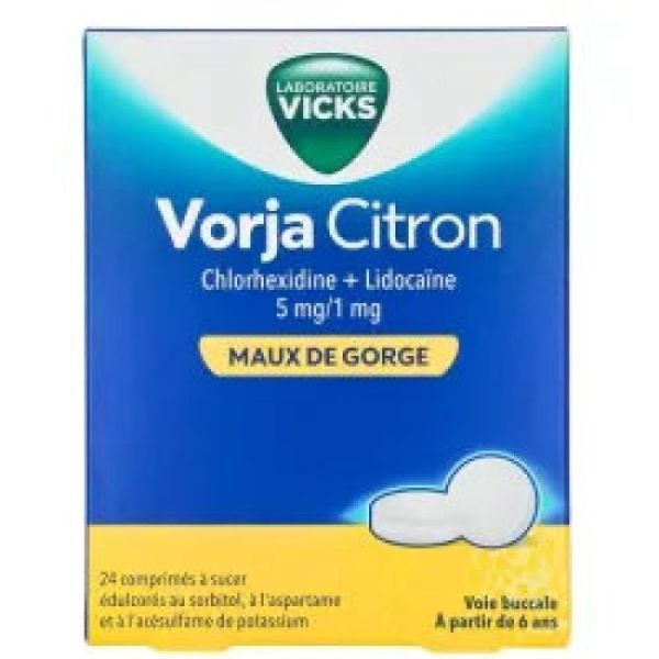 Vorja Citr 5Mg/1Mg, Cpr Sucer 24X1