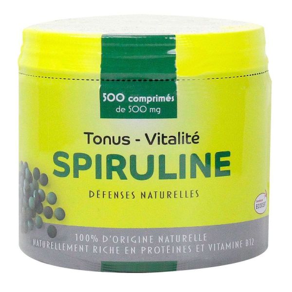 Pharm'up Spiruline Cpr B/500