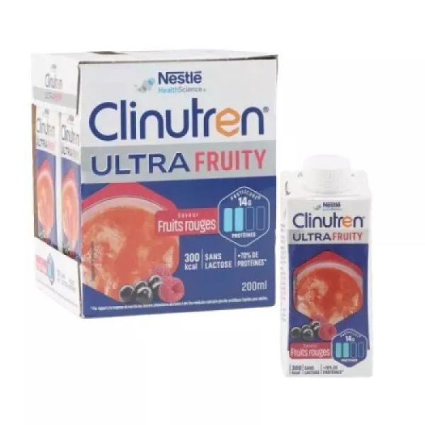 Clinutren Ultra Fruity Fr Rg 200X4