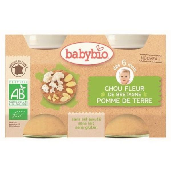 BABYBIO Chou Fleur PDT 6 MOIS