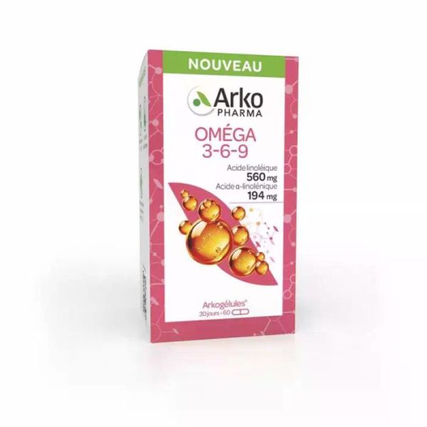 Arkog Omega 3-6-9 Gelul 60