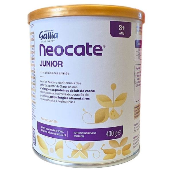 Neocate Junior Vanille Pdr 400G