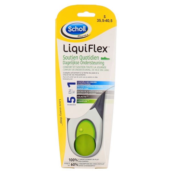 Scholl Semelles Liquiflex Soutien Quotidien S