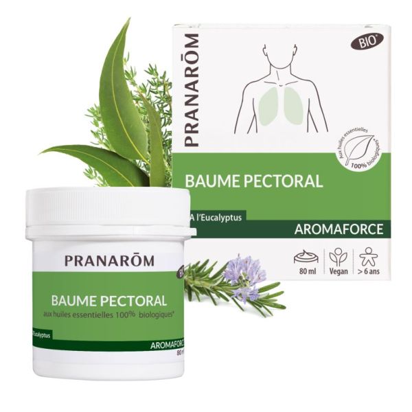 Pranarom Aromafor Baume Pecto 80Ml