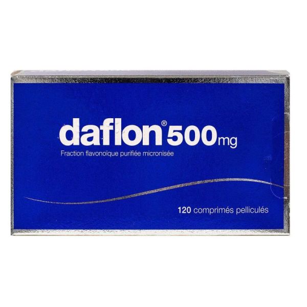Daflon 500Mg Cpr 120