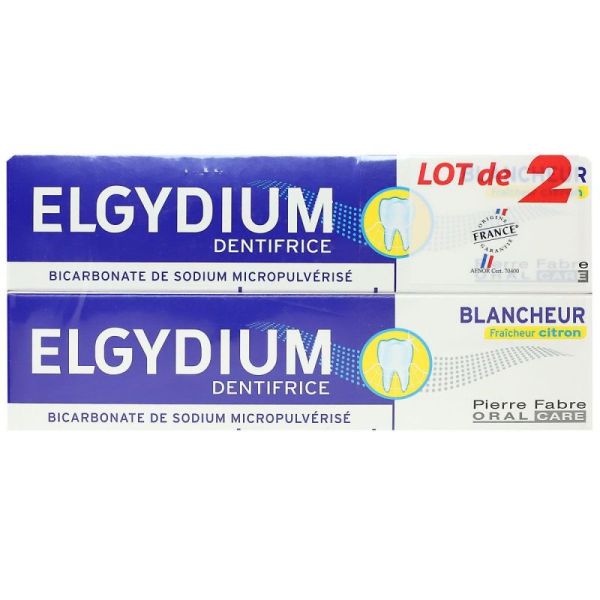 Elgydium Dent Blanche Citr 75Mlx2