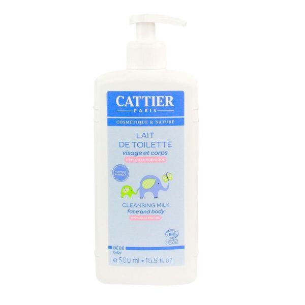 Cattier Bebe Lait Toil Fl Ppe/500Ml