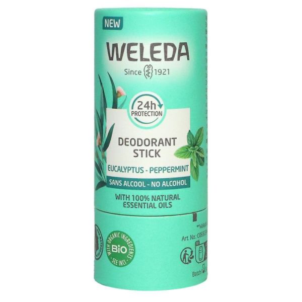 Weleda Deod Stick Eucal Pepper 50G