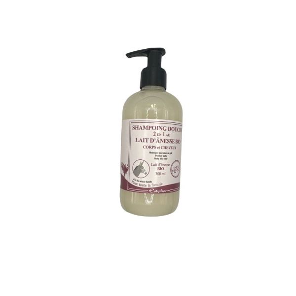 Gel Douche Shampoing  Lait Anesse Bio 300Ml