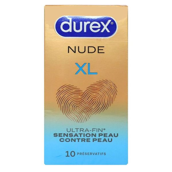 Preserv Durex Nude Xl X10