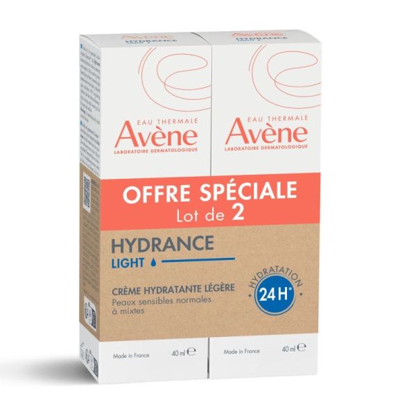 Avene Hydrance Light Cr 40Ml X2