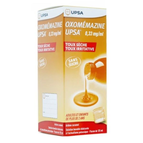 Oxomemazine 0,33Mg/Ml Ups S/S125Ml