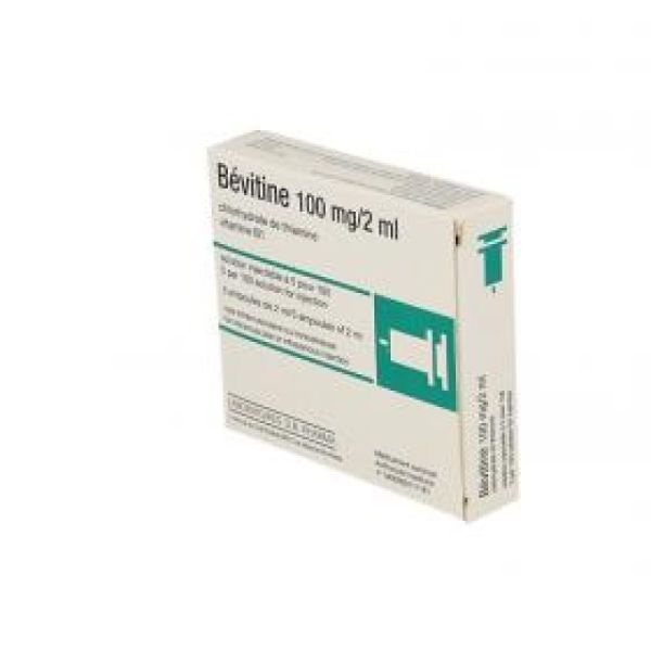 Bevitine 100Mg/2Ml Amp Im-Iv 5