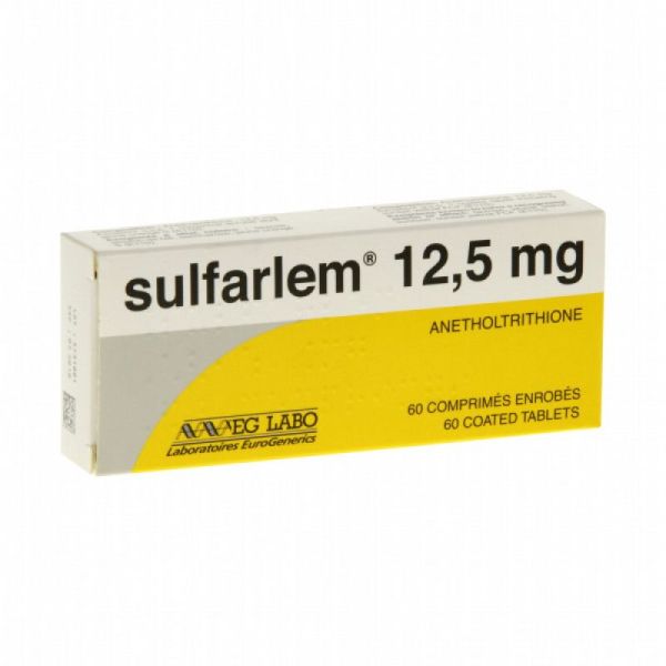 Sulfarlem 12,5Mg Cpr 60