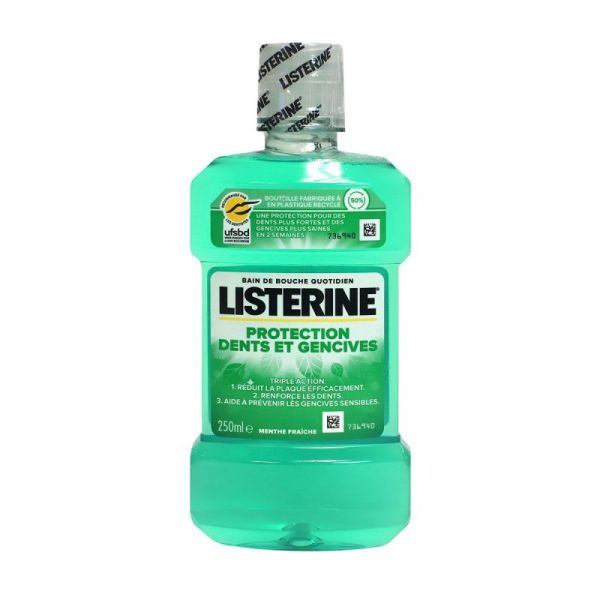 Listerine Bain de Bouche Protect Dents et Gencives 250ml
