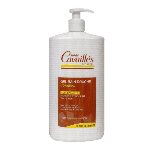 Cavailles Gel Surgras Bain Douche Classique 1L