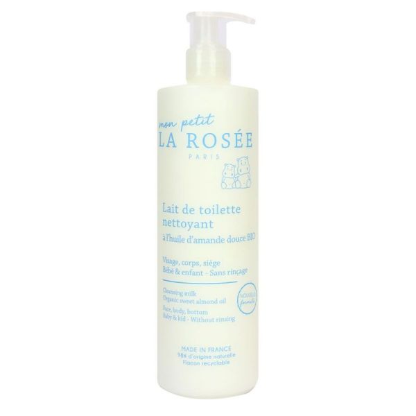 Lait de toilette nettoyant huile amande bébé 400ml