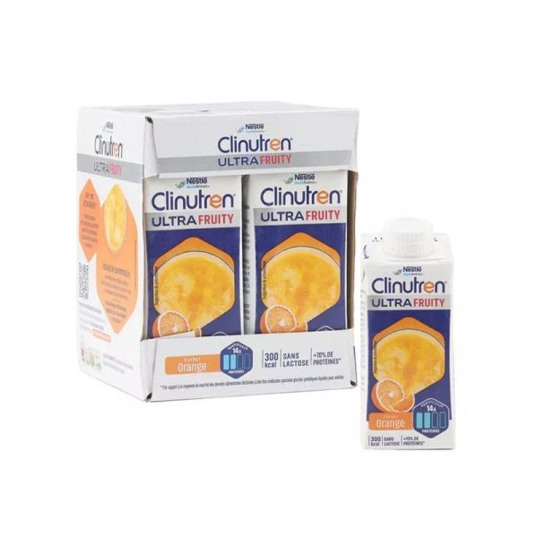 Clinutren Ultra Fruity Orang 200X4