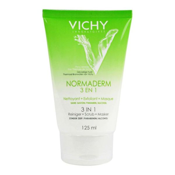 Gel nettoyant 3 en 1 Normaderm 125ml