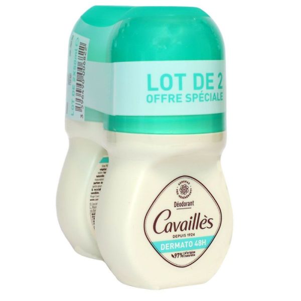 Cavailles Deo Derma 48H Roll50Mlx2