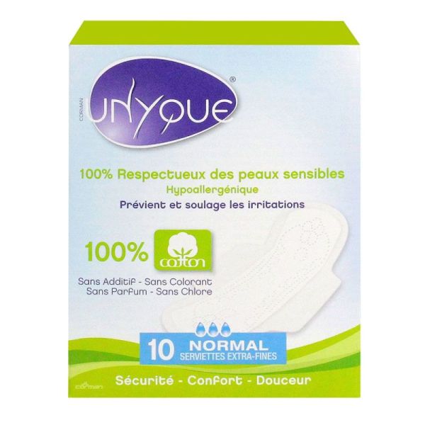 Unyque Serviette Extrafin Normal10