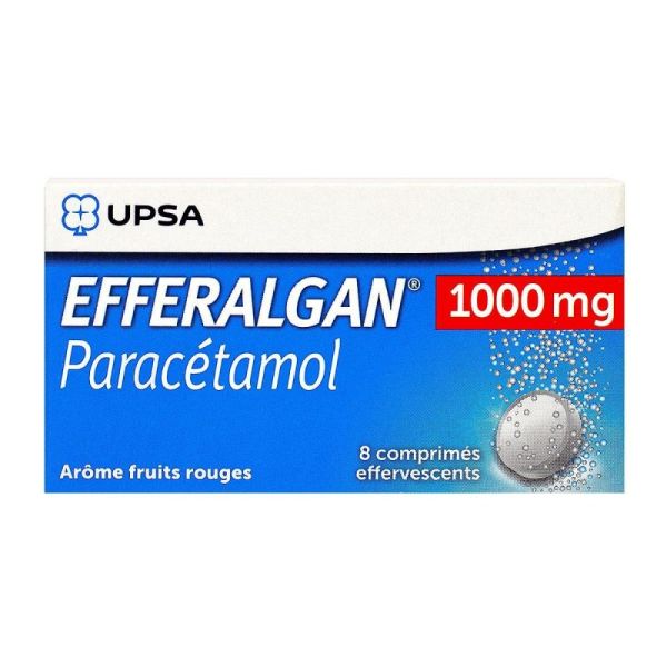 Efferalgan 1 000Mg Cpr Eff 8