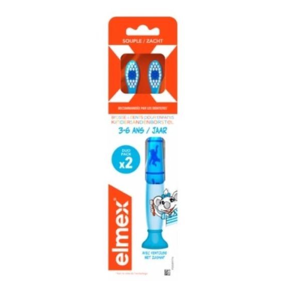 Bden Elmex Souple Enf 3-6Ans Duo