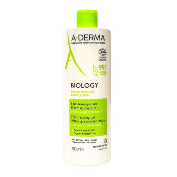 A-Derma Biology Lait Demaq 400Ml