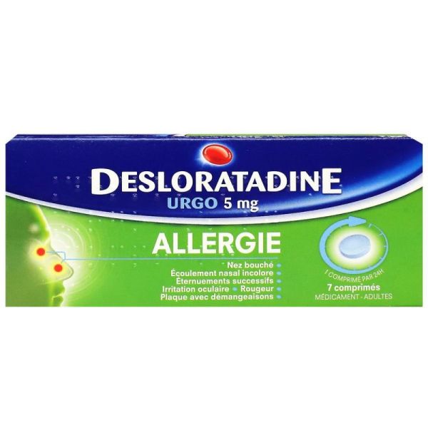 Desloratadine Conseil 5Mg Urgo Cpr 7