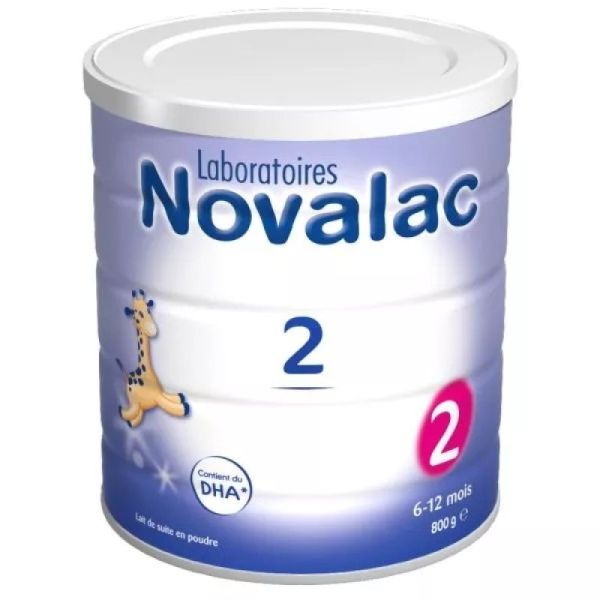 Novalac     2 Lait Pdr Bt 800G