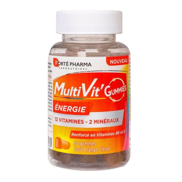 Multivit'gummies Energie Gom 60