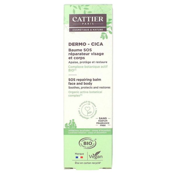 Cattier Baume Sos Reparateur Visage Et Corps 40Ml