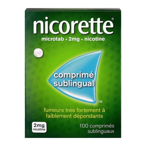 Nicorette 2Mg Microtab Cpr 100