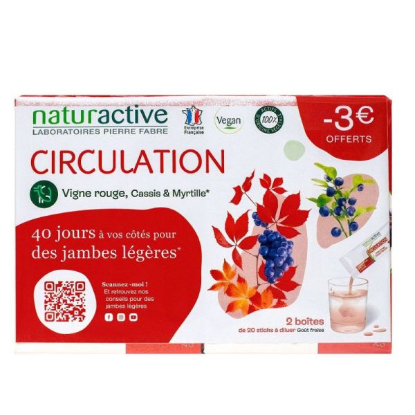 Naturactive Circul 10Ml Stick20X2