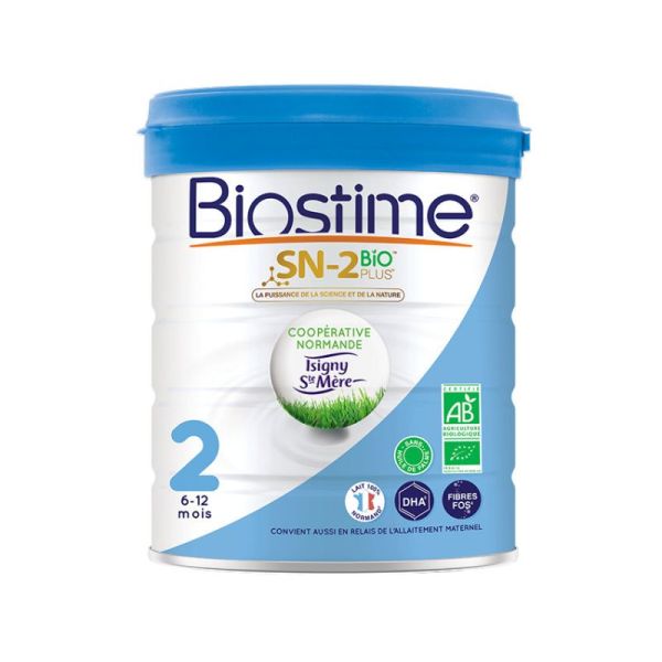 Biostime Lait Bio 2Eme Age 800G